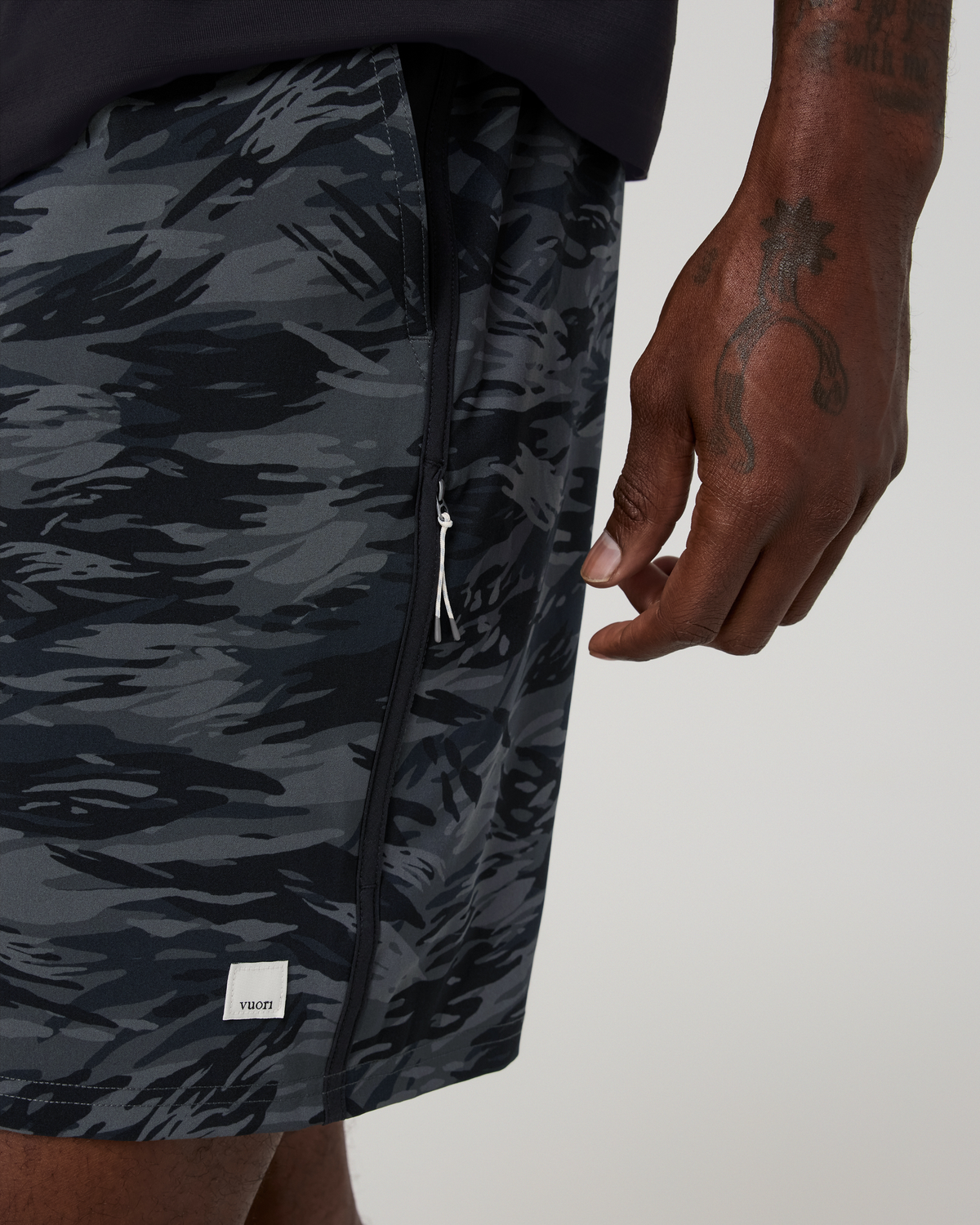 Banks Session Short Unlined 7" | Black Riptide Camo