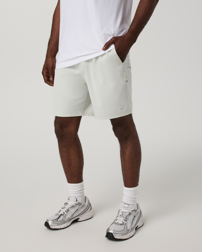 Banks Session Short Unlined 7" | Breeze Linen Texture