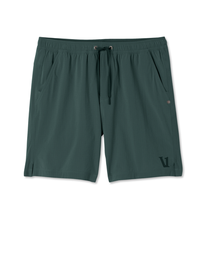 Vuori HardKore Short Lined 7" | Hemlock