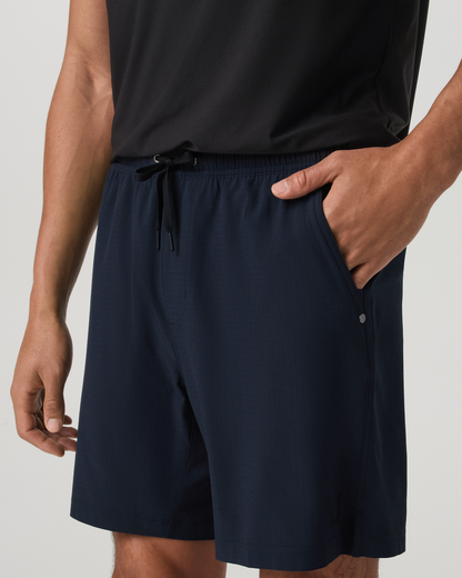 Vuori HardKore Short Lined 7" | Ink