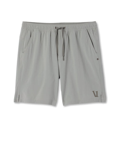 Vuori HardKore Short Lined 7" | Slate Rock