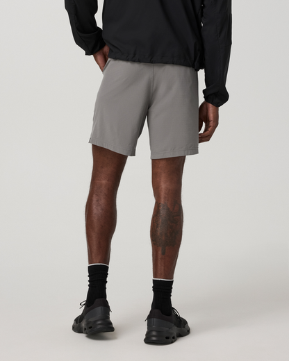 Vuori HardKore Short Lined 7" | Smoke