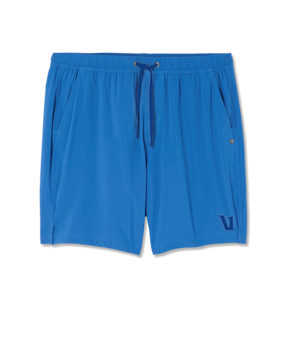 Vuori HardKore Short Lined 7" | Court Blue