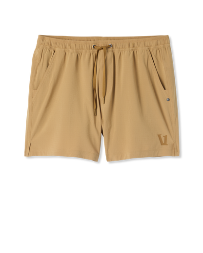Vuori HardKore Short Lined 5" | Burlap