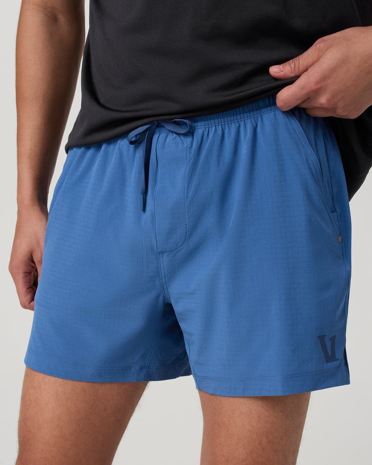 Vuori HardKore Short Lined 5" | Court Blue