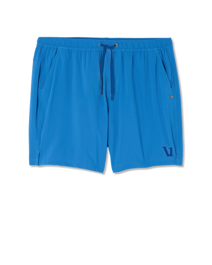 Vuori HardKore Short Lined 5" | Court Blue