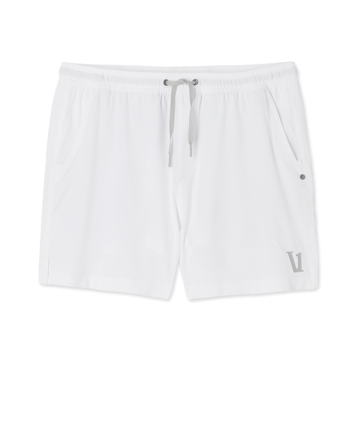 Vuori HardKore Short Lined 5" | White
