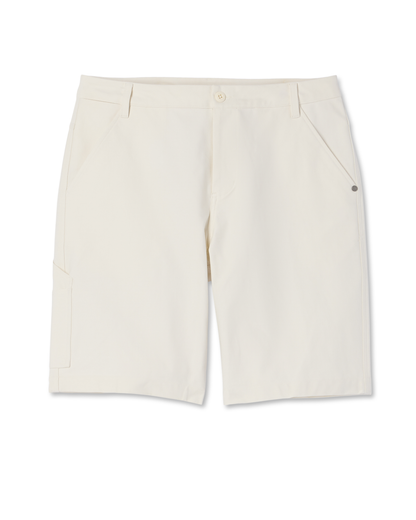Vuori Meta™ Canvas Carpenter Short 10" | Ivory
