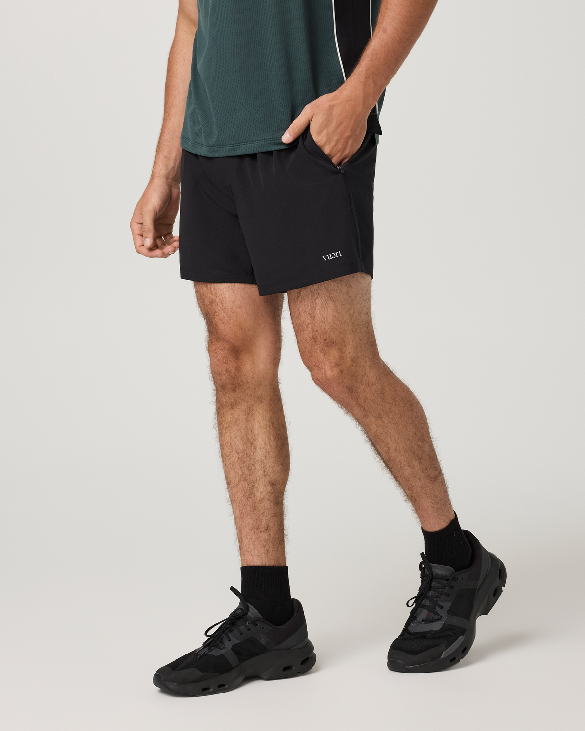 Kore Breathe Short Lined 5" | Black