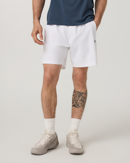 Crosscourt Pro Short Unlined 7" | White