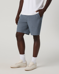 Bay Blue Linen Texture