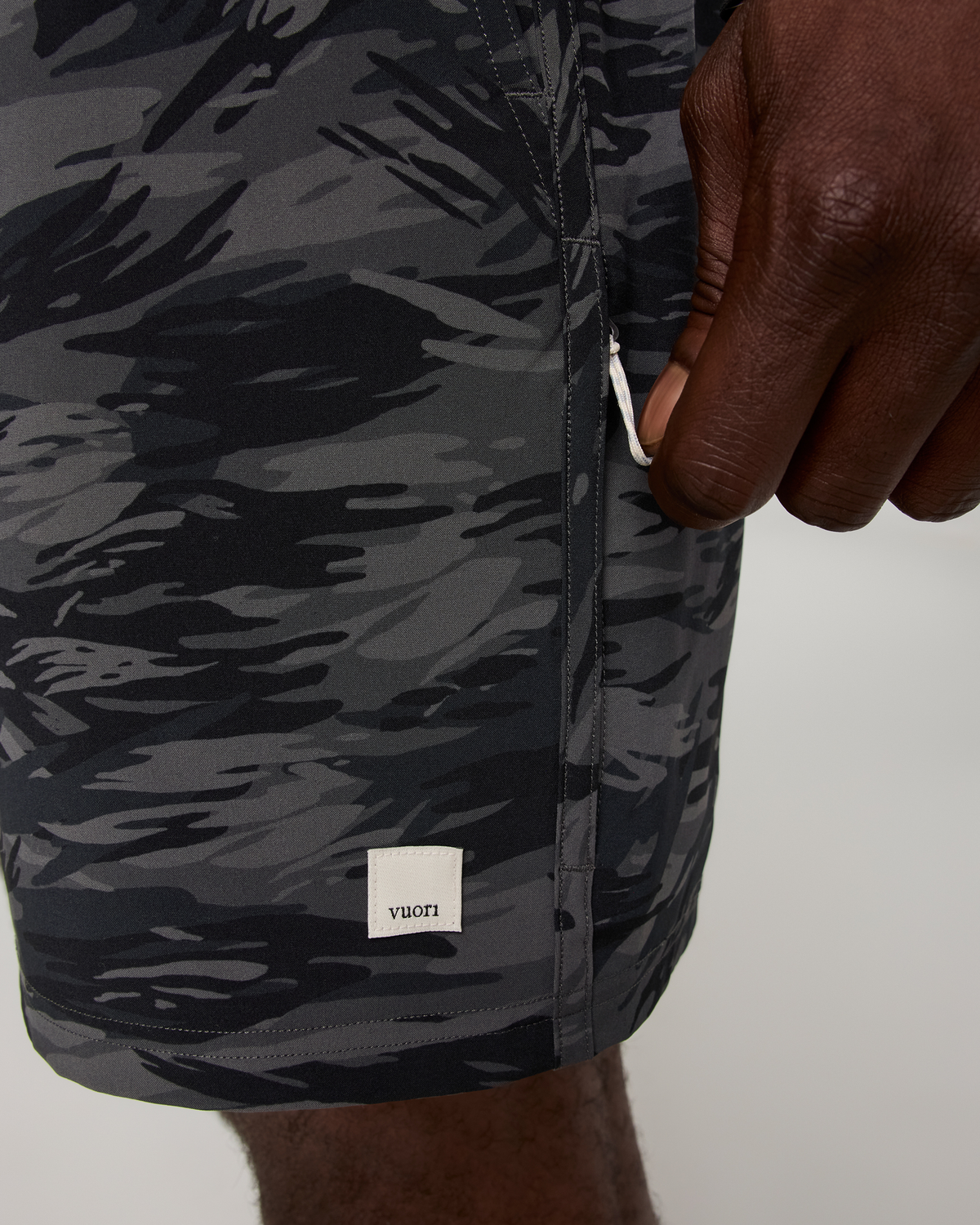 Banks Session Short Unlined 5" | Black Riptide Camo