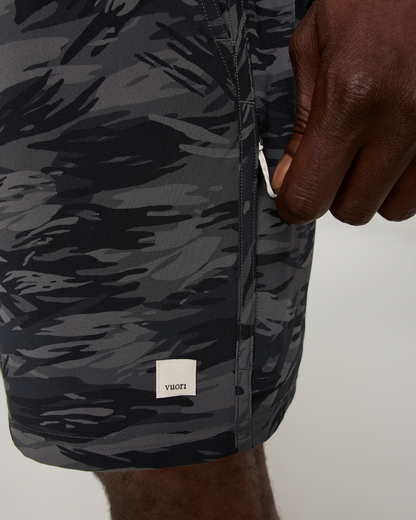 Banks Session Short Unlined 5" | Black Riptide Camo