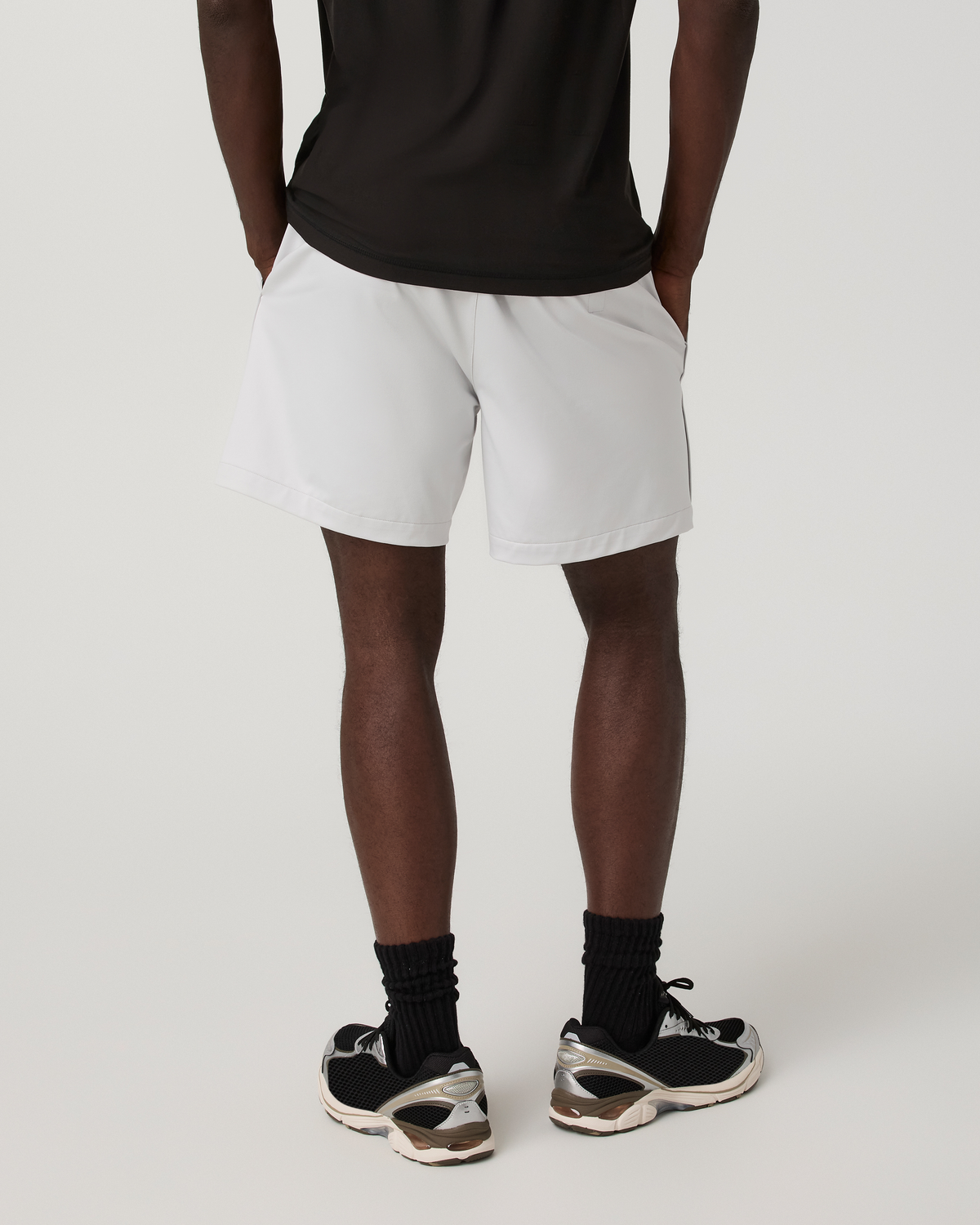 Sunday Track Short 6" | Frost Grey