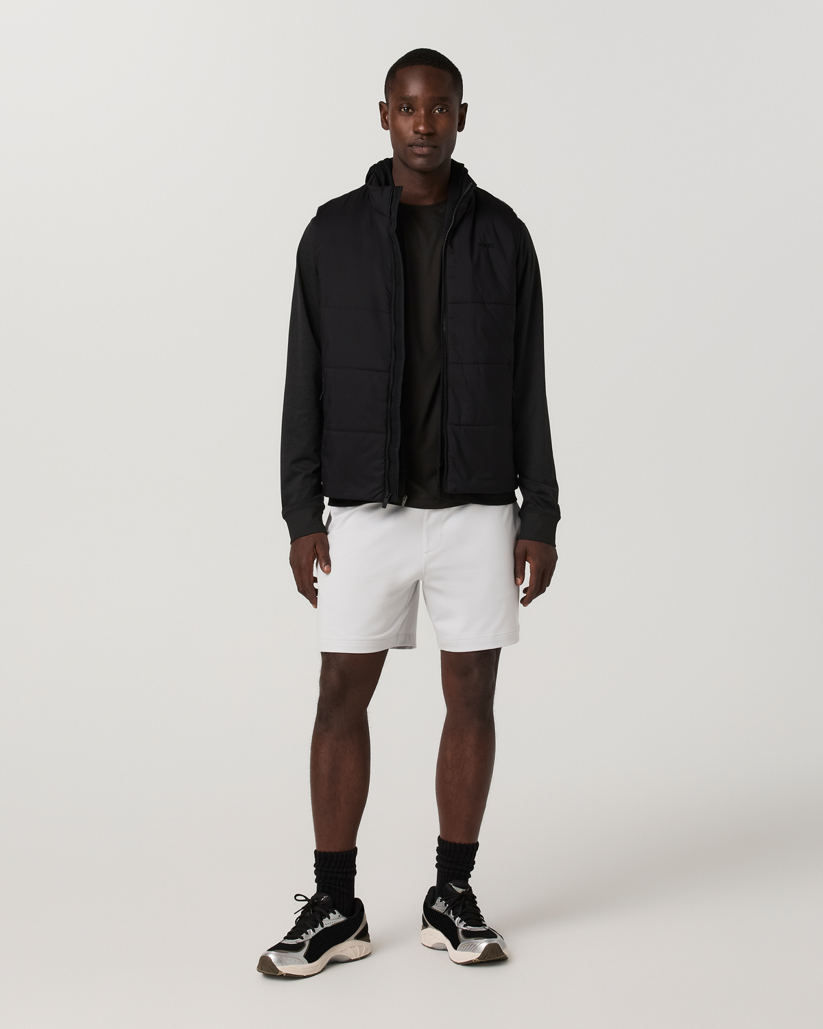 Sunday Track Short 6" | Frost Grey
