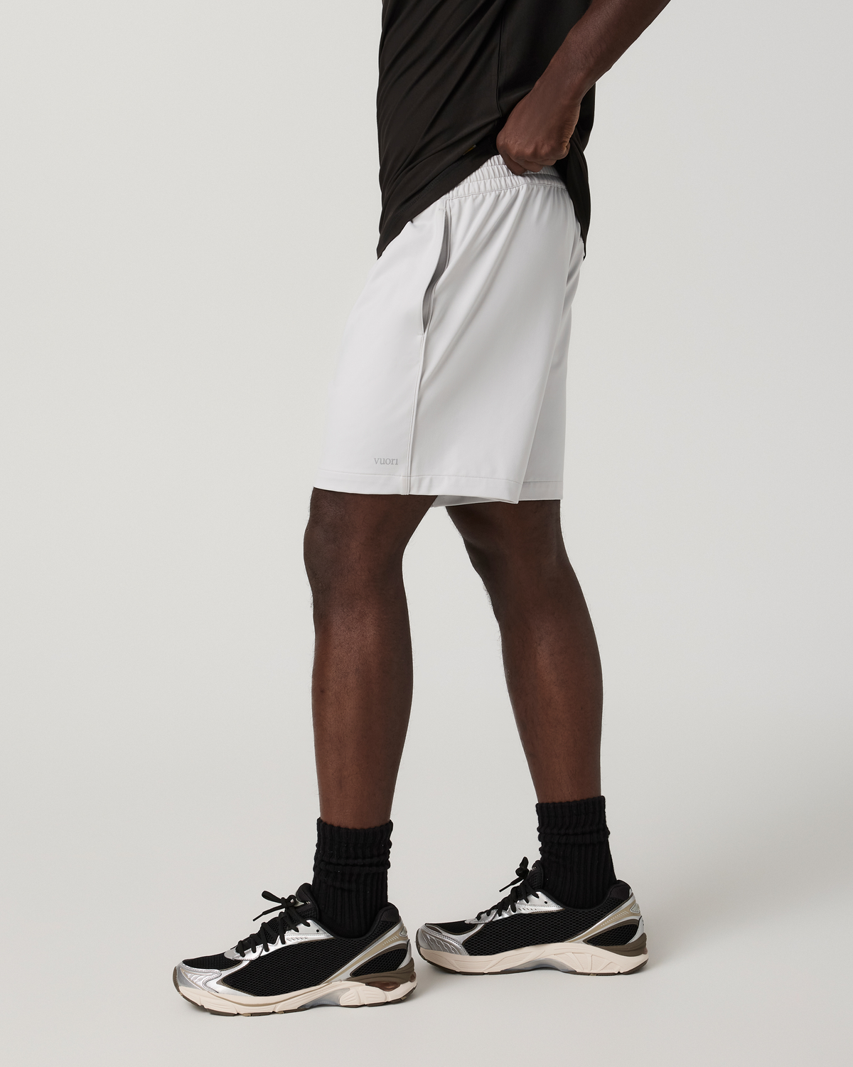 Sunday Track Short 6" | Frost Grey