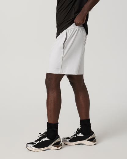 Sunday Track Short 6" | Frost Grey