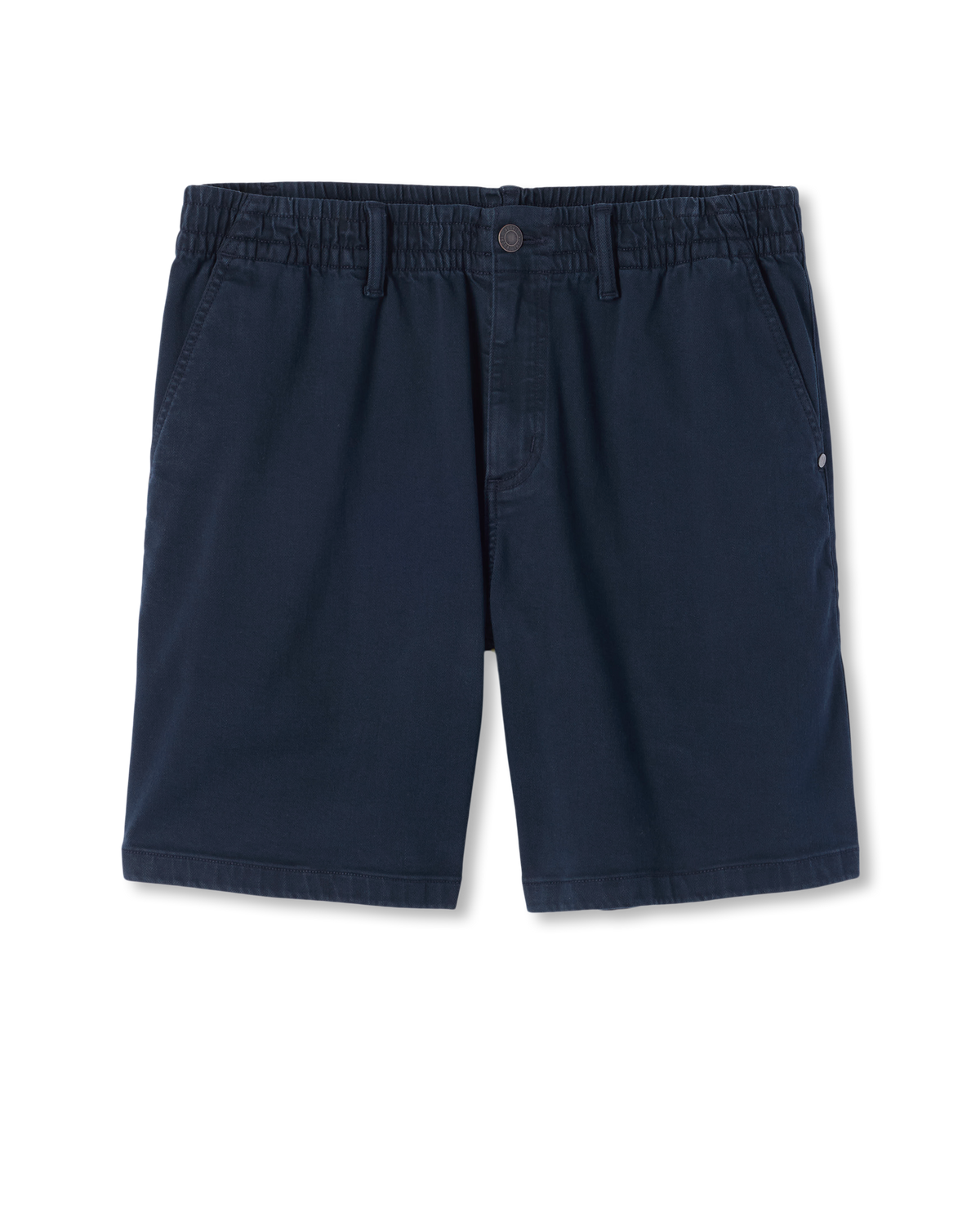 Benton Twill Elastic Waist Short 8" | Ink