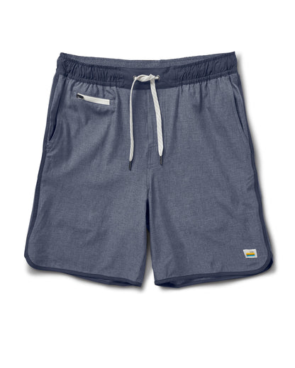 Banks Short Unlined 7" | Charcoal Engineered Stripe