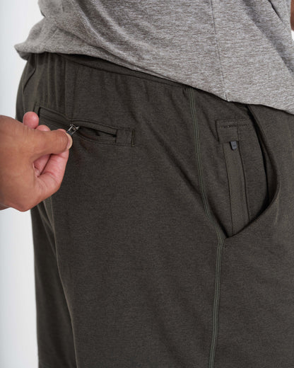Ponto Performance Short 7" | Oregano Heather