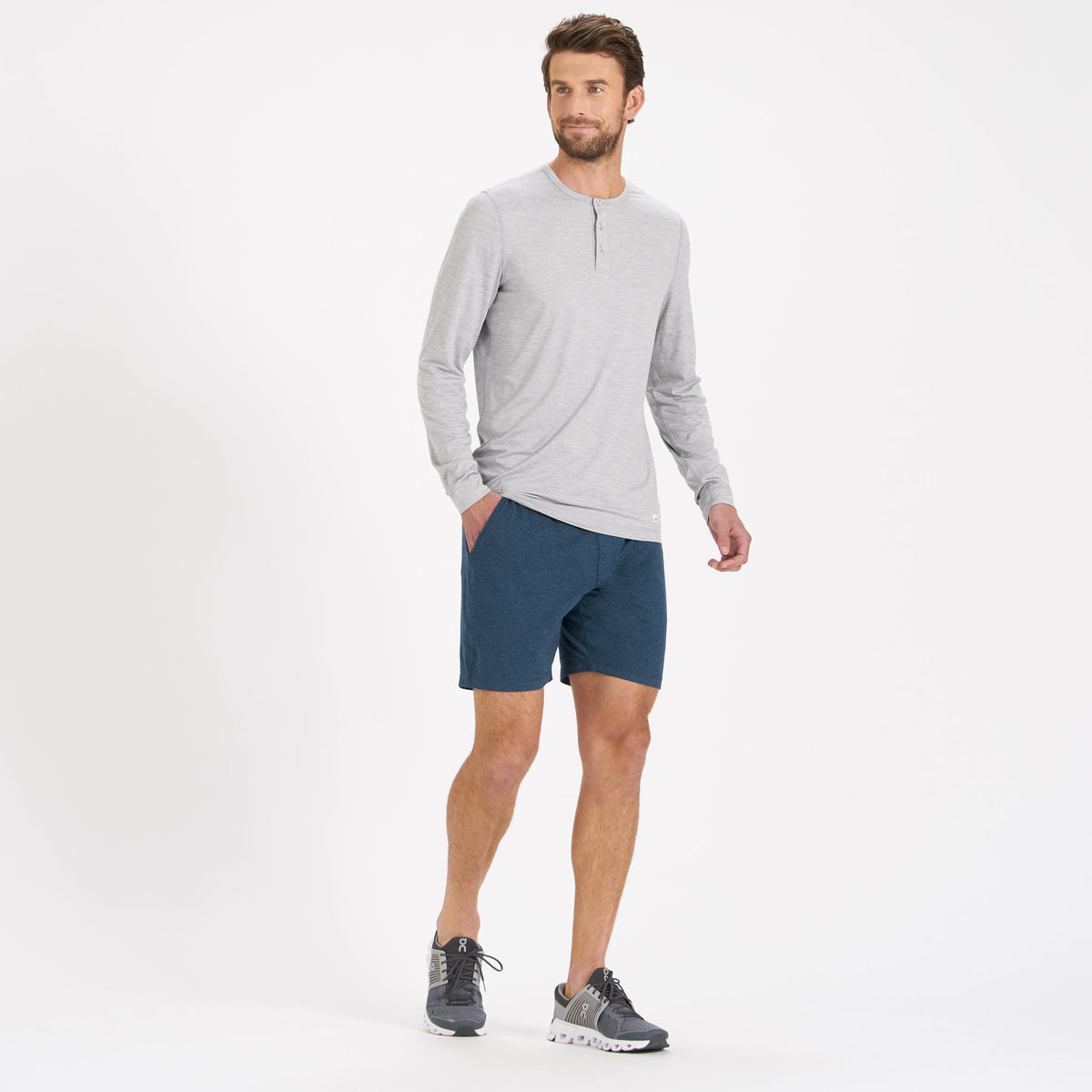 Ponto Performance Short 7" | Indigo Heather