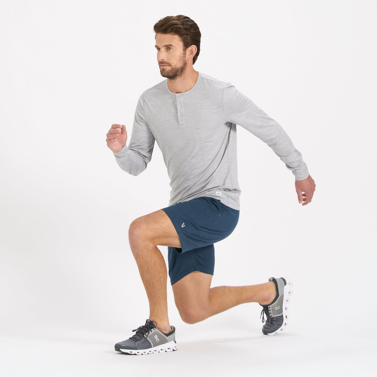 Ponto Performance Short 7" | Indigo Heather