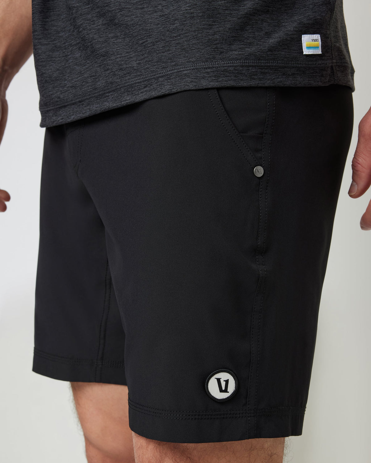 Kore Short Lined 9" | Black