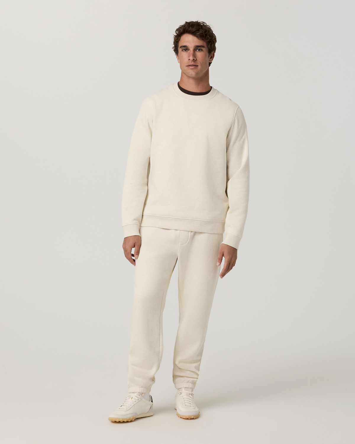 Seaside Sweatpant - Long | Buttermilk Heather