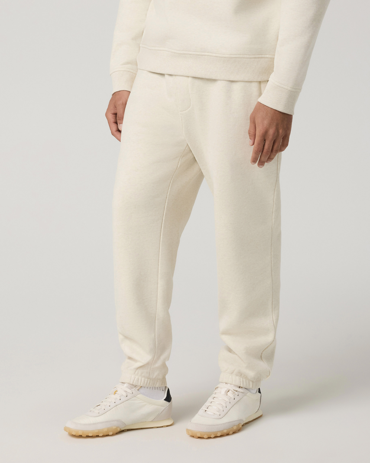Seaside Sweatpant - Long | Buttermilk Heather