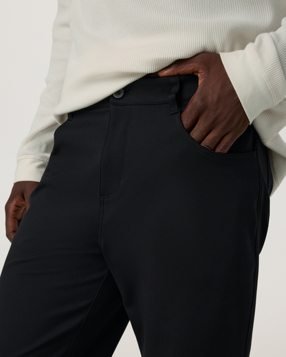 Vuori Meta™ Twill Pant Classic Fit 30" | Black
