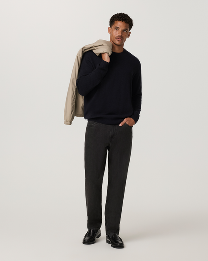 Vuori Vintage Jean Classic Fit 30" | Black Wash Denim