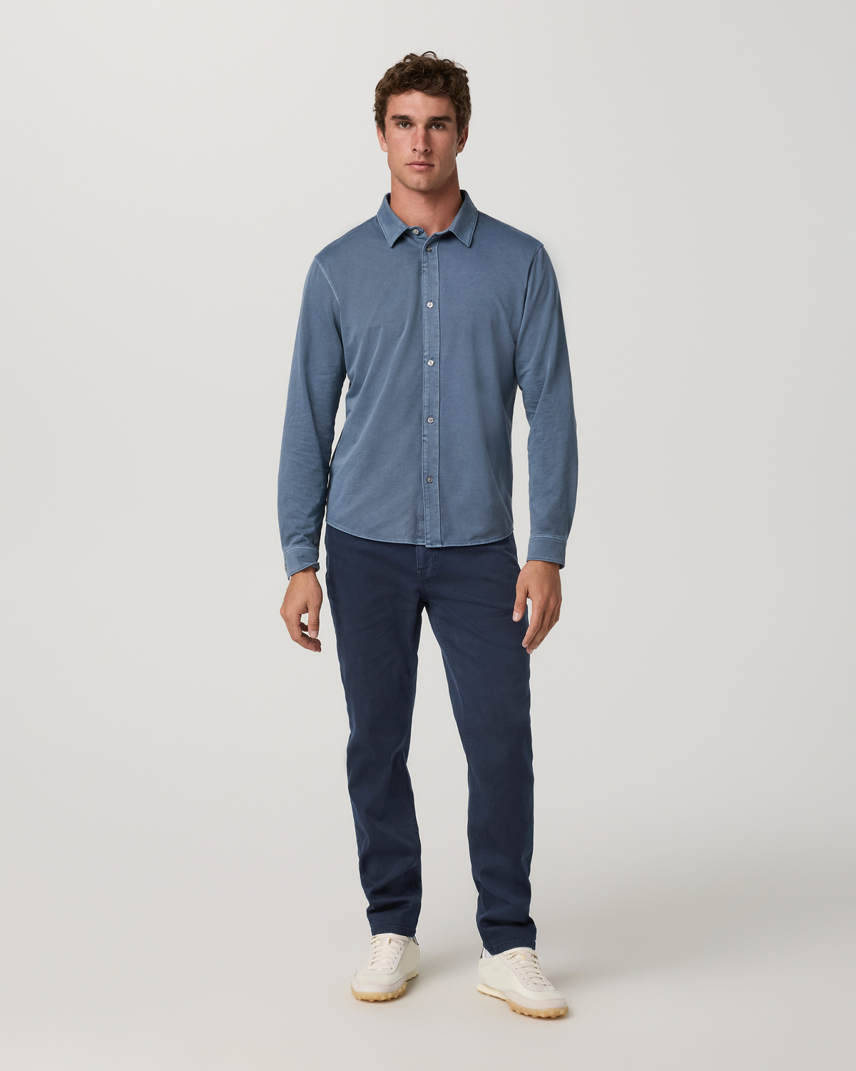 Benton Stretch Twill Pant Athletic Slim Fit 30" | Ink