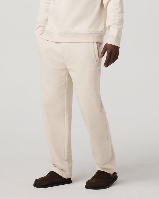 Seaside Straight Leg Sweatpant 30" | Buttermilk Heather