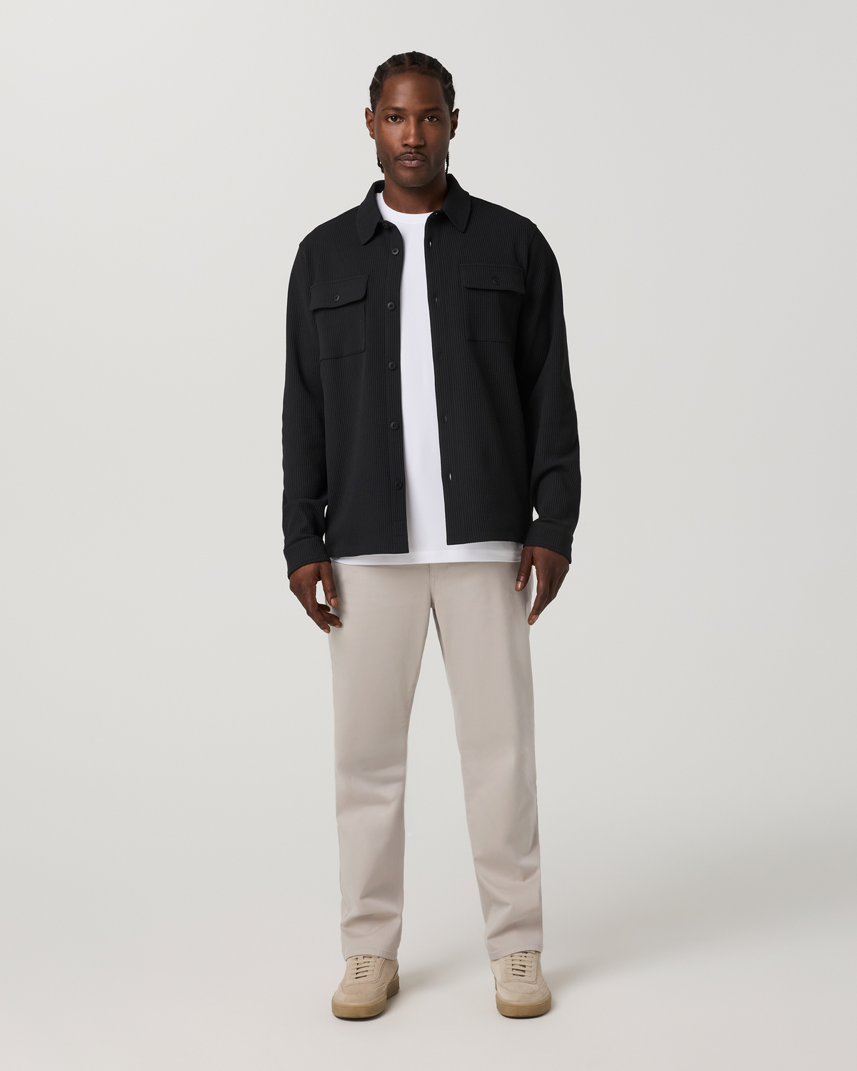 Vuori Meta™ Cotton Pant Classic Fit 30" | Dark Salt