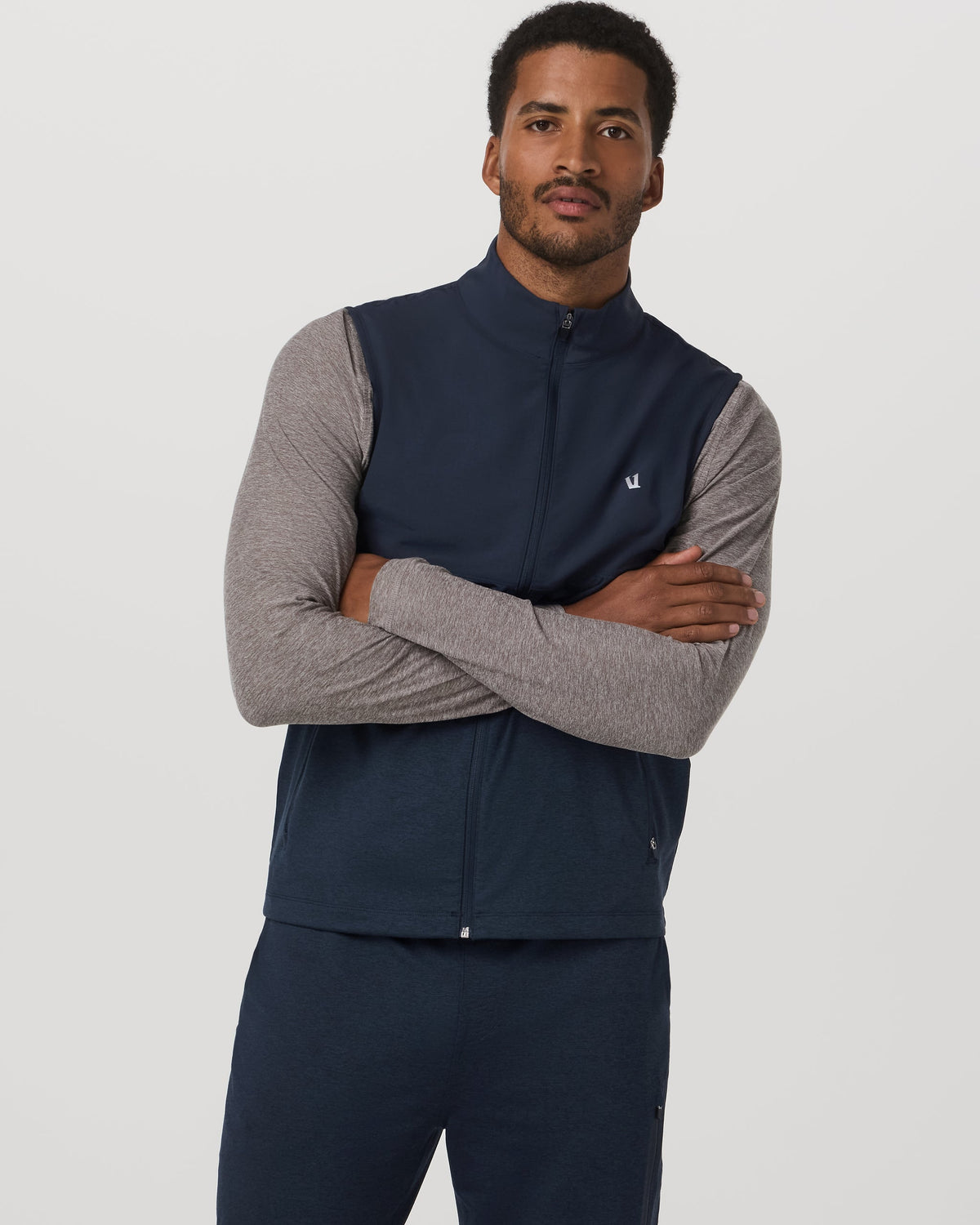 Sunday Element Vest | Ink Heather