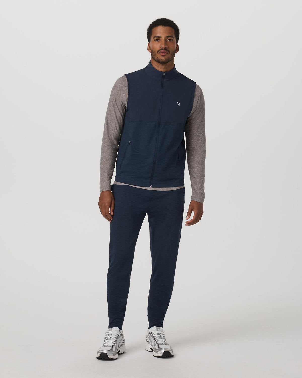 Sunday Element Vest | Ink Heather