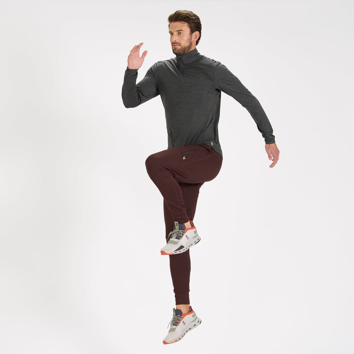 Sunday Performance Jogger | Oxblood