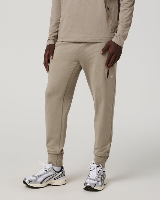 Sunday Performance Jogger - Long | Biscotti Heather