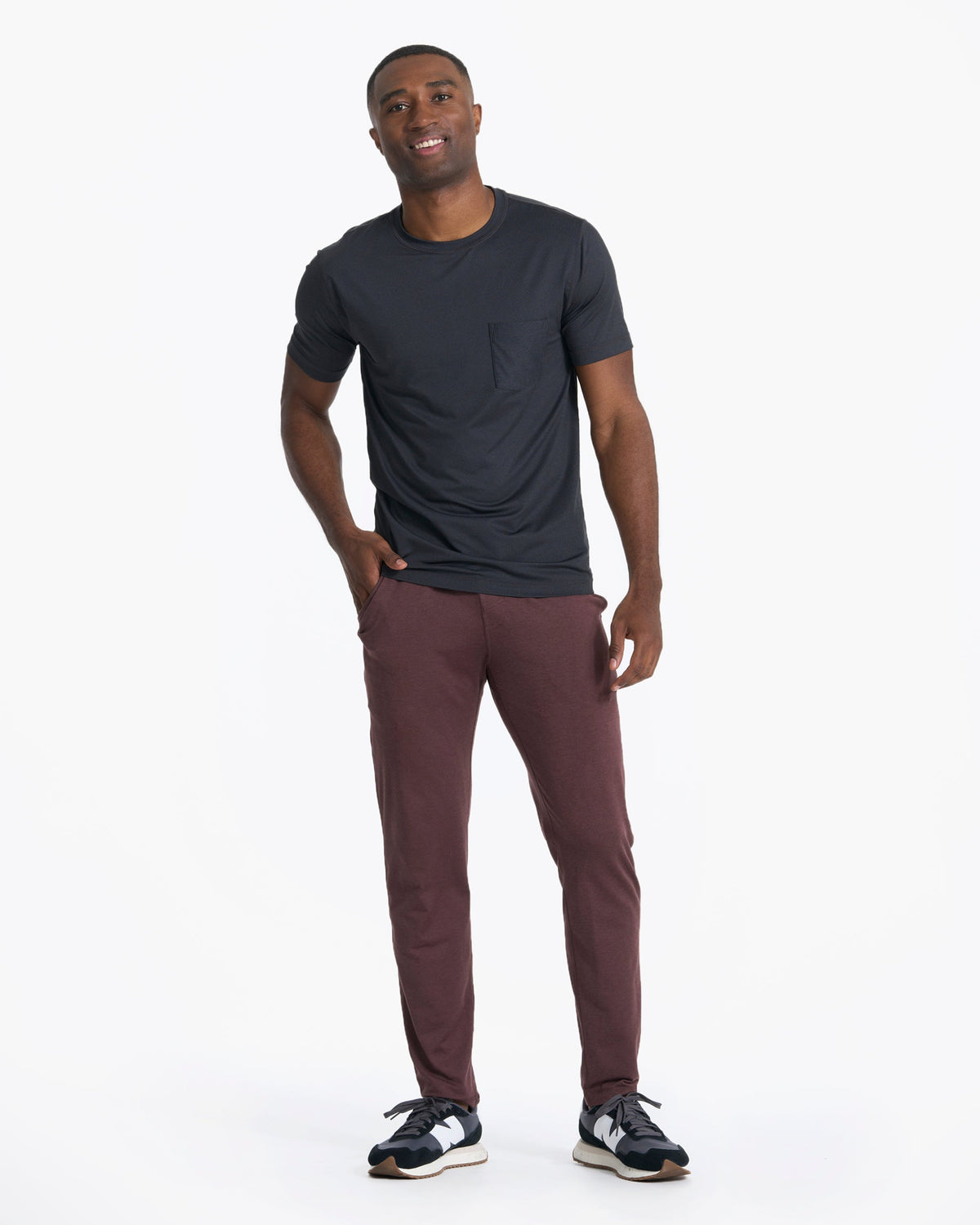 Ponto Performance Pant 30" | Chestnut Heather