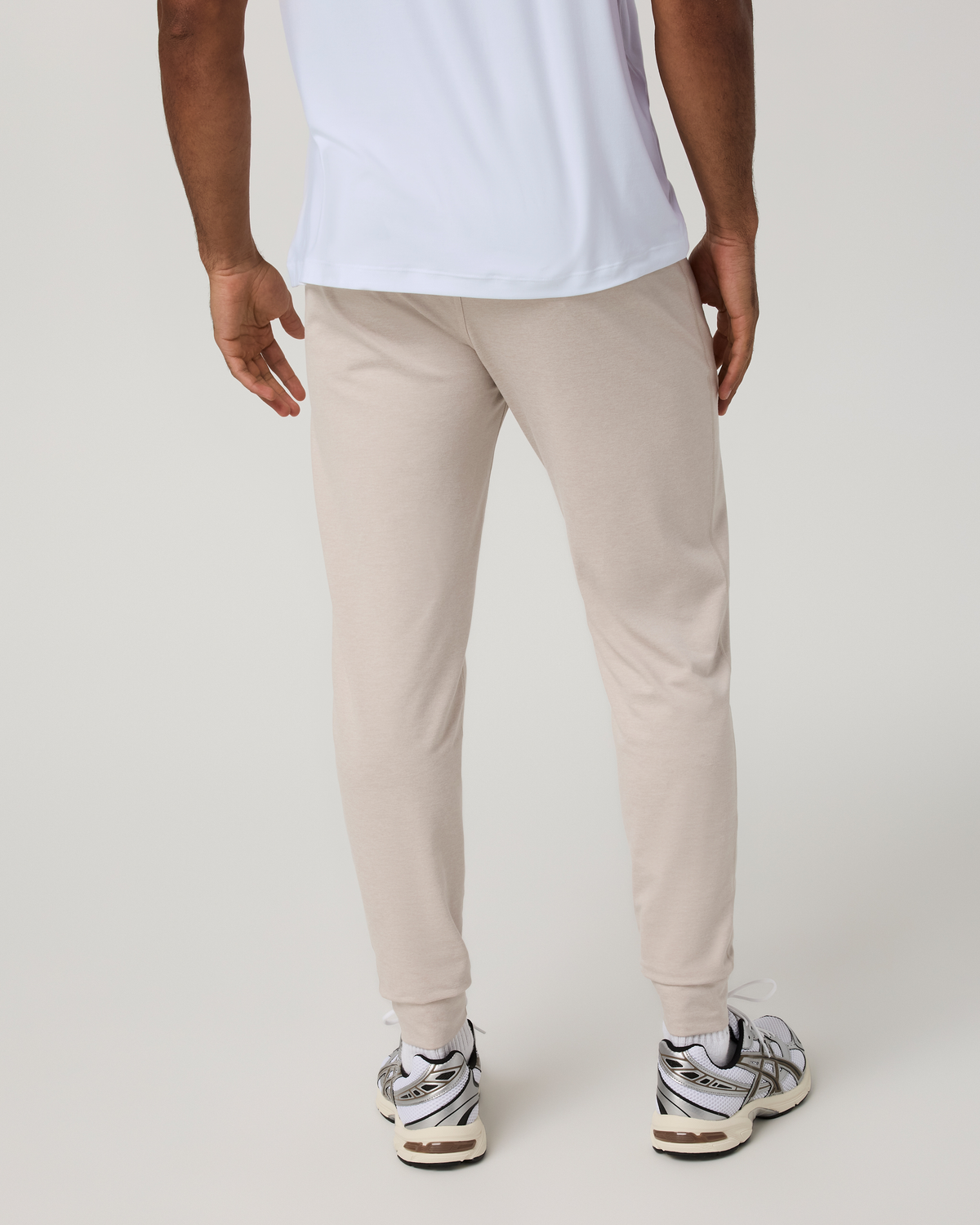 Ponto Performance Jogger | Ecru Heather
