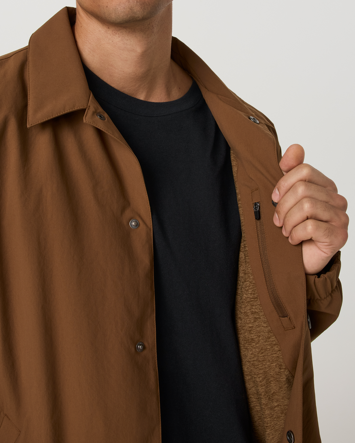 V1 Coach Jacket | Bourbon