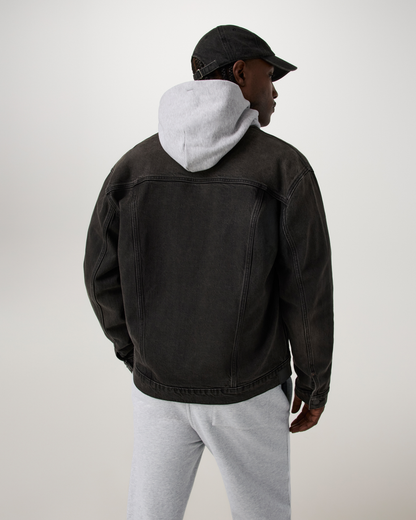 Vuori Denim Jacket | Black Wash Denim
