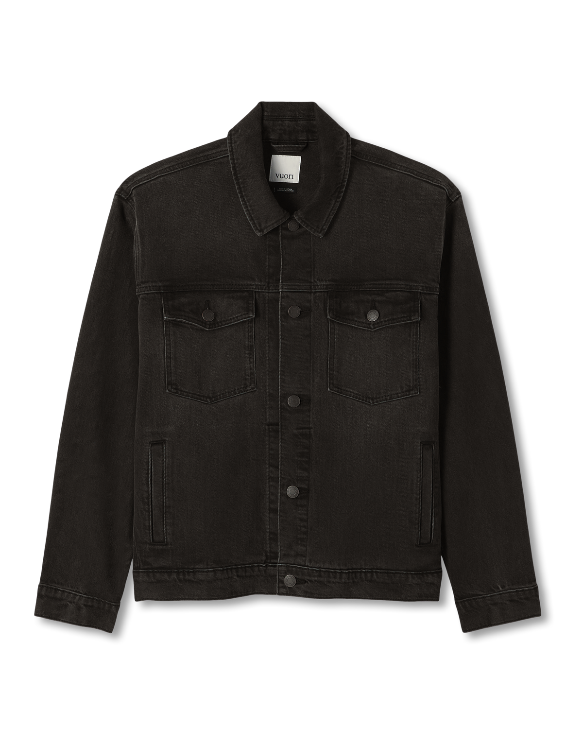 Vuori Denim Jacket | Black Wash Denim