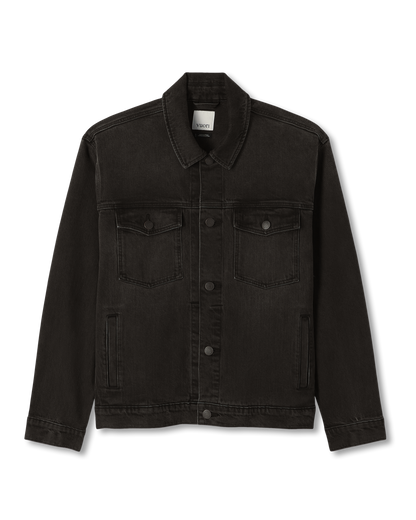 Vuori Denim Jacket | Black Wash Denim