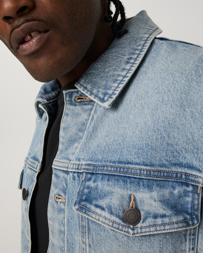 Vuori Denim Jacket | Light Wash Denim