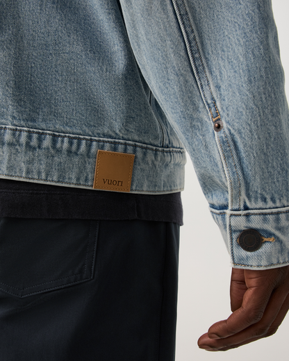 Vuori Denim Jacket | Light Wash Denim