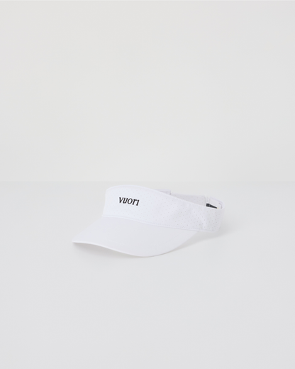 Backspin Visor | White