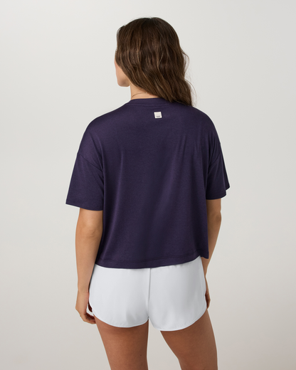 Energy Tee | Velvet Violet Heather