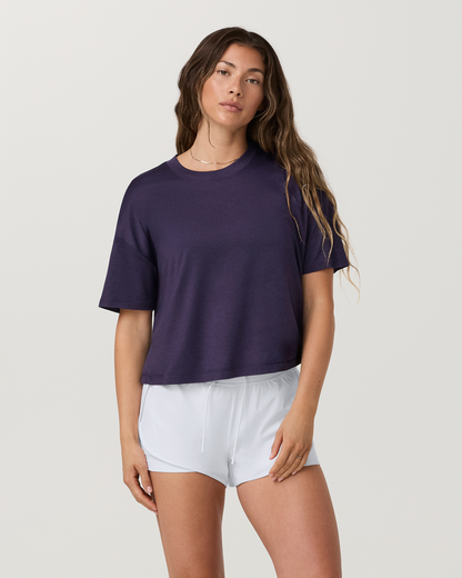 Energy Tee | Velvet Violet Heather