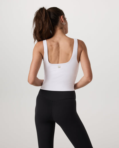 Vuori AllTheForm™ Support Tank | White